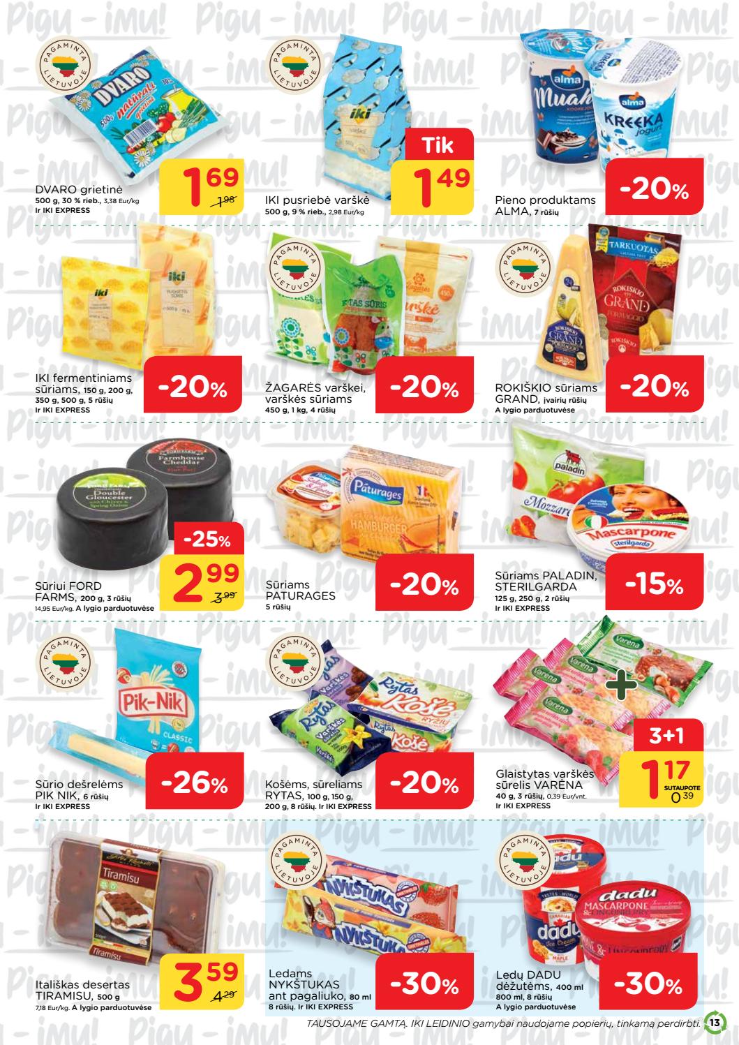 Iki savaitinis leidinys akcijos nuo 
  2019-11-04 iki 
  2019-11-10 | Leidinukas.lt puslapis 13