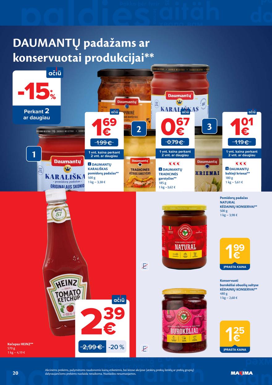 Maxima leidinys akcijos nuo 
  2026-05-26 iki 
  2026-06-01 | Leidinukas.lt puslapis 20