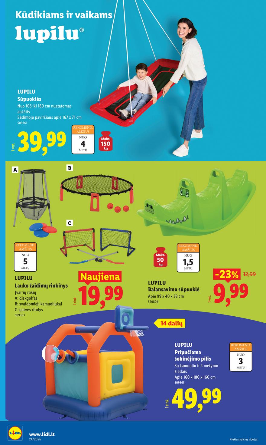 Lidl leidinys naujas akcijos nuo 
  2026-06-08 iki 
  2026-06-14 | Leidinukas.lt puslapis 8