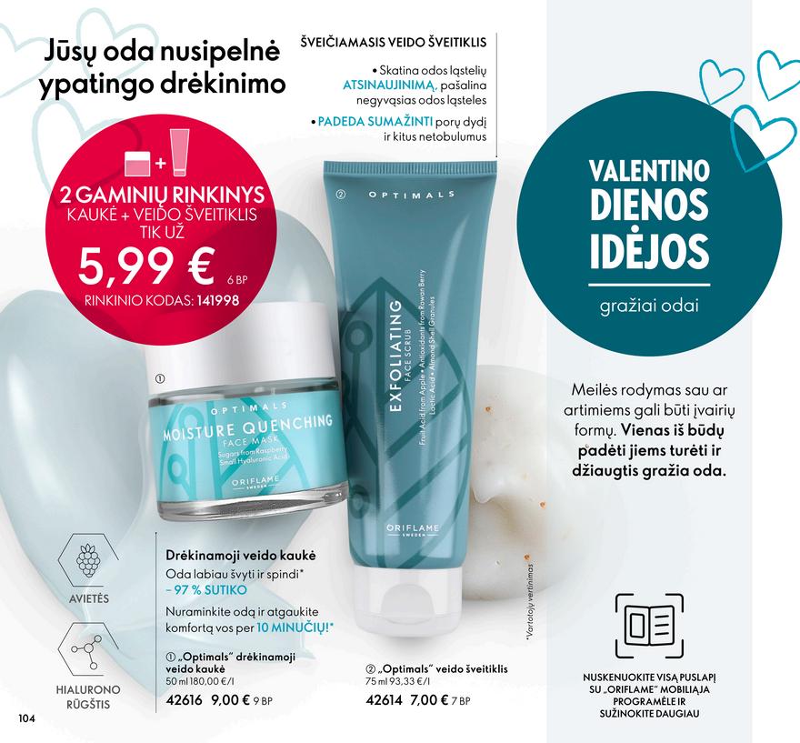 Oriflame katalogas akcijos nuo 
  2022-02-01 iki 
  2022-02-28 | Leidinukas.lt puslapis 104