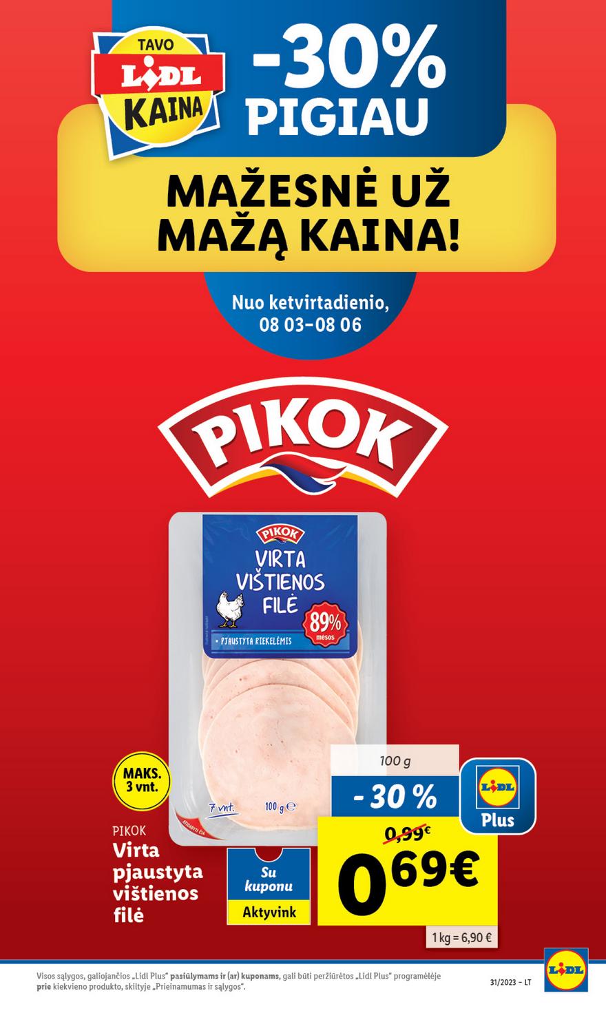 Lidl pasiūlymai akcijos nuo 
  2023-07-31 iki 
  2023-08-06 | Leidinukas.lt puslapis 12