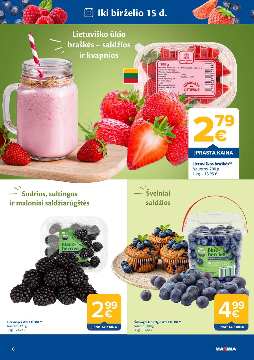 Maxima leidinys akcijos nuo 
  2026-06-09 iki 
  2026-06-15 | Leidinukas.lt puslapis 6