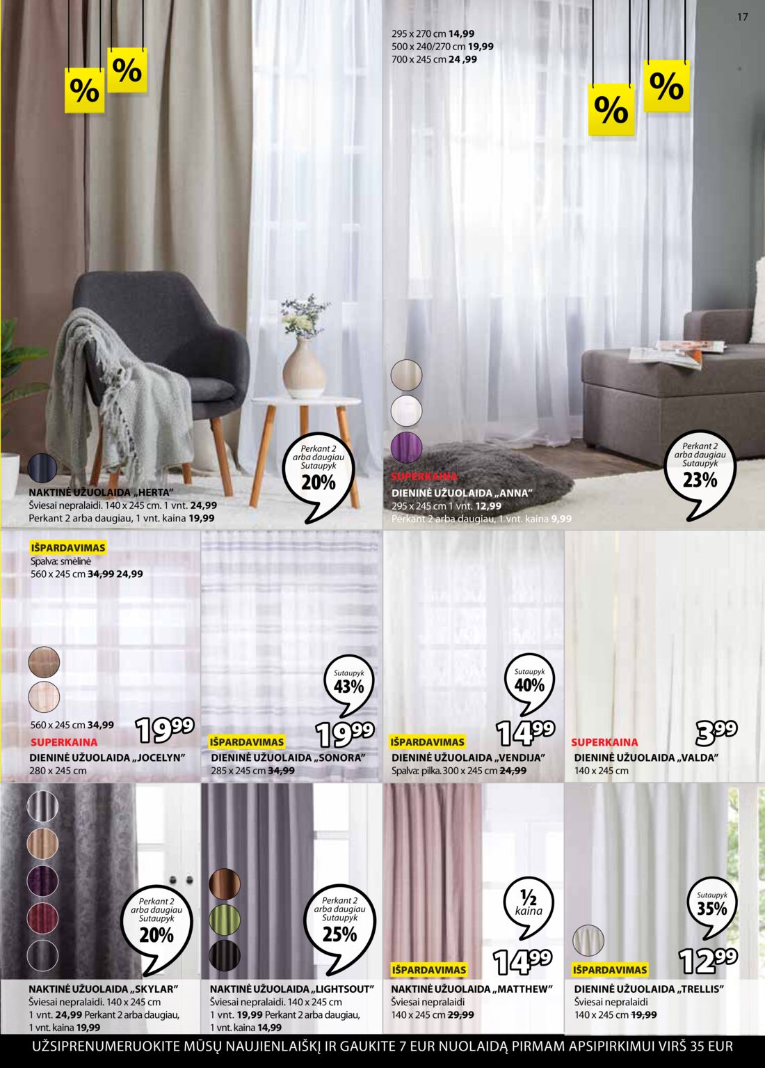 Jysk leidinys akcijos nuo 
  2020-01-14 iki 
  2020-01-27 | Leidinukas.lt puslapis 17