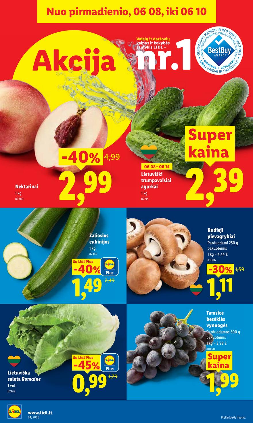 Lidl leidinys akcijos nuo 
  2026-06-08 iki 
  2026-06-14 | Leidinukas.lt puslapis 4