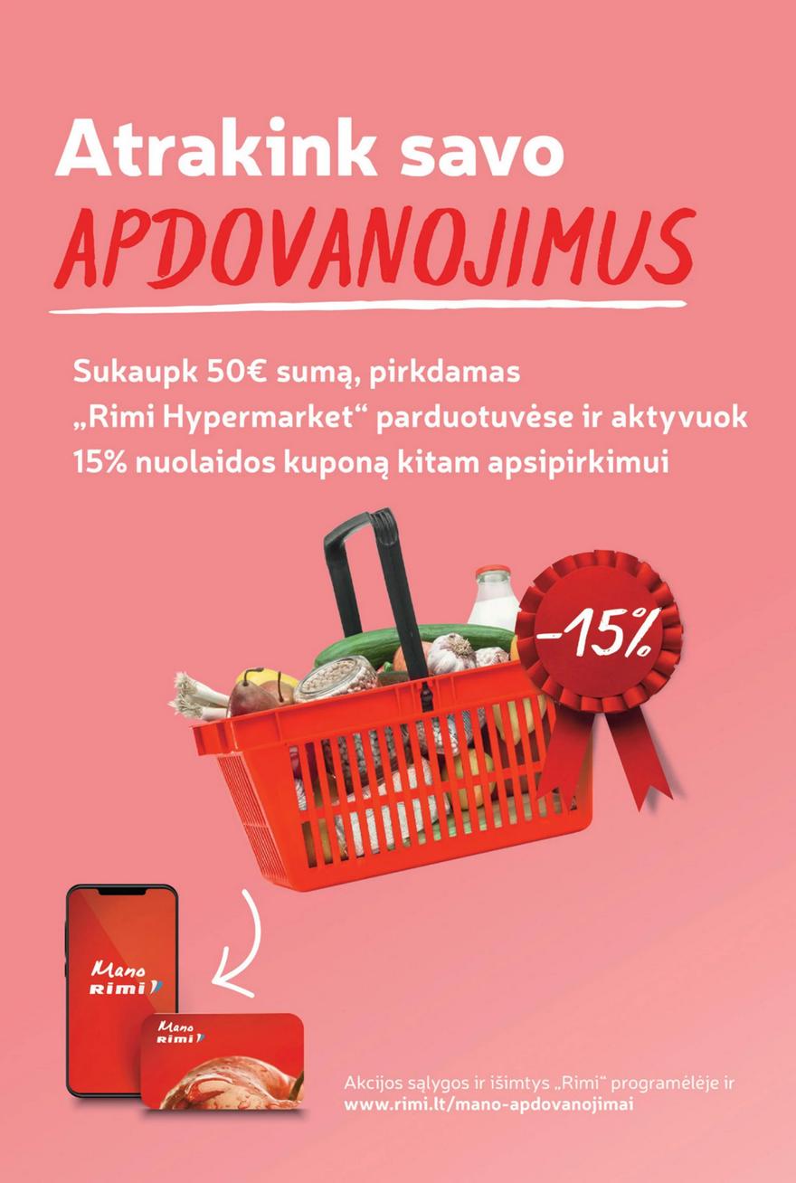 Rimi savaitinis leidinys akcijos nuo 
  2023-08-08 iki 
  2023-08-14 | Leidinukas.lt puslapis 28