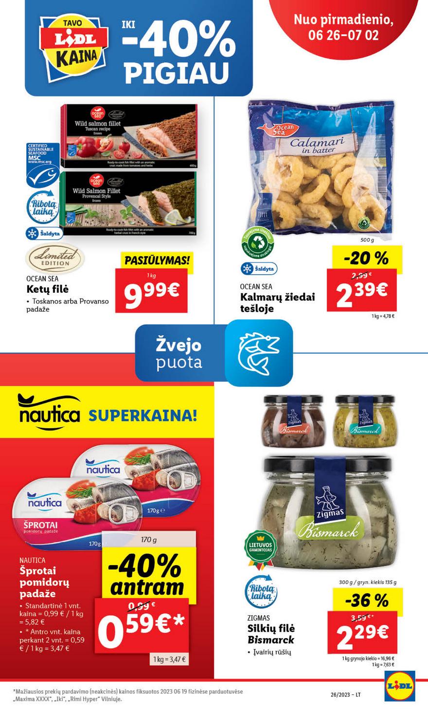 Lidl maisto prekių pasiūlymai akcijos nuo 
  2023-06-26 iki 
  2023-07-02 | Leidinukas.lt puslapis 38
