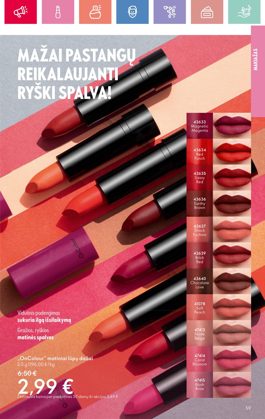 Oriflame katalogas akcijos nuo 
  2025-04-20 iki 
  2025-05-10 | Leidinukas.lt puslapis 59