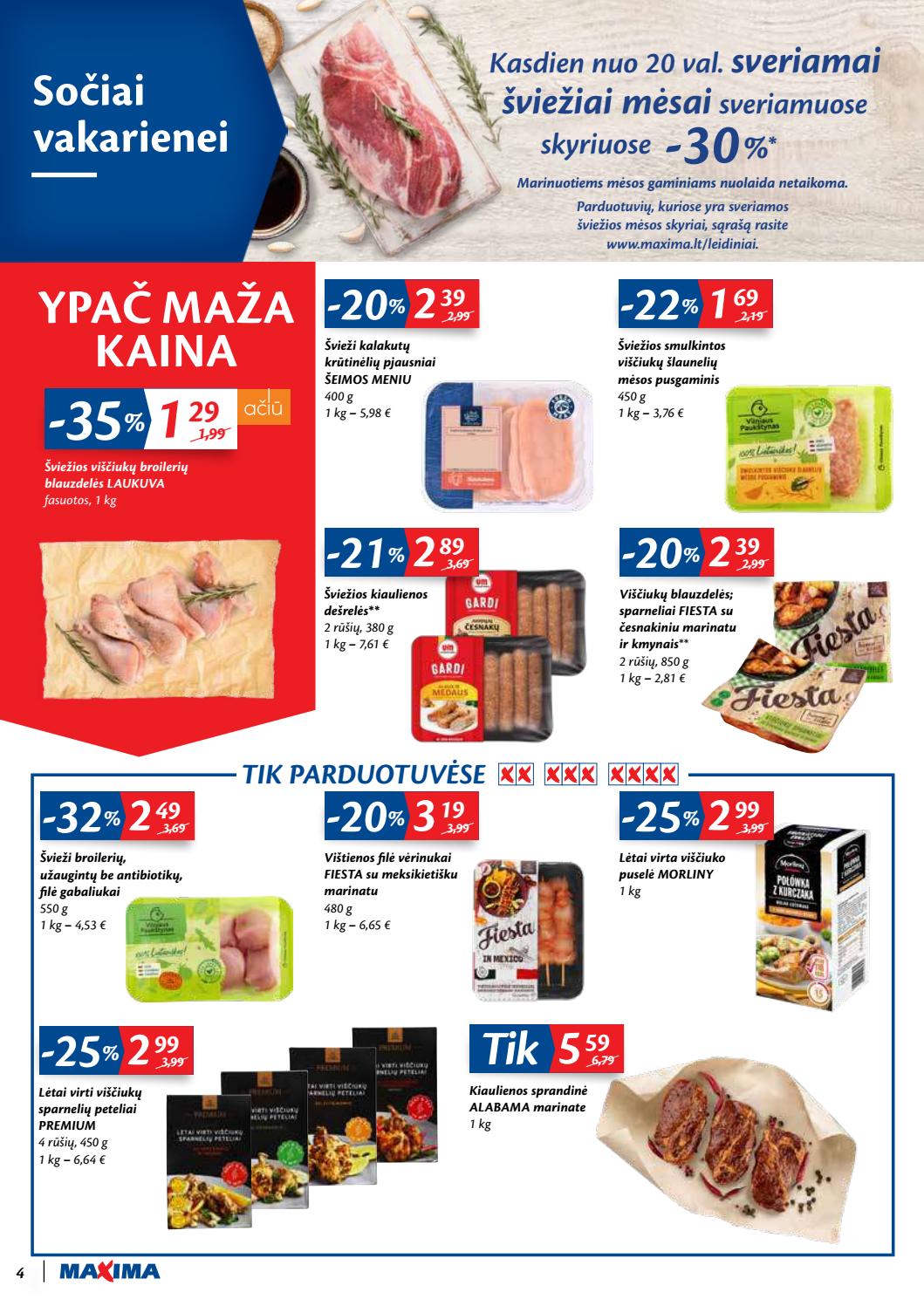 Maxima kaininis leidinys akcijos nuo 
  2020-11-03 iki 
  2020-11-09 | Leidinukas.lt puslapis 4