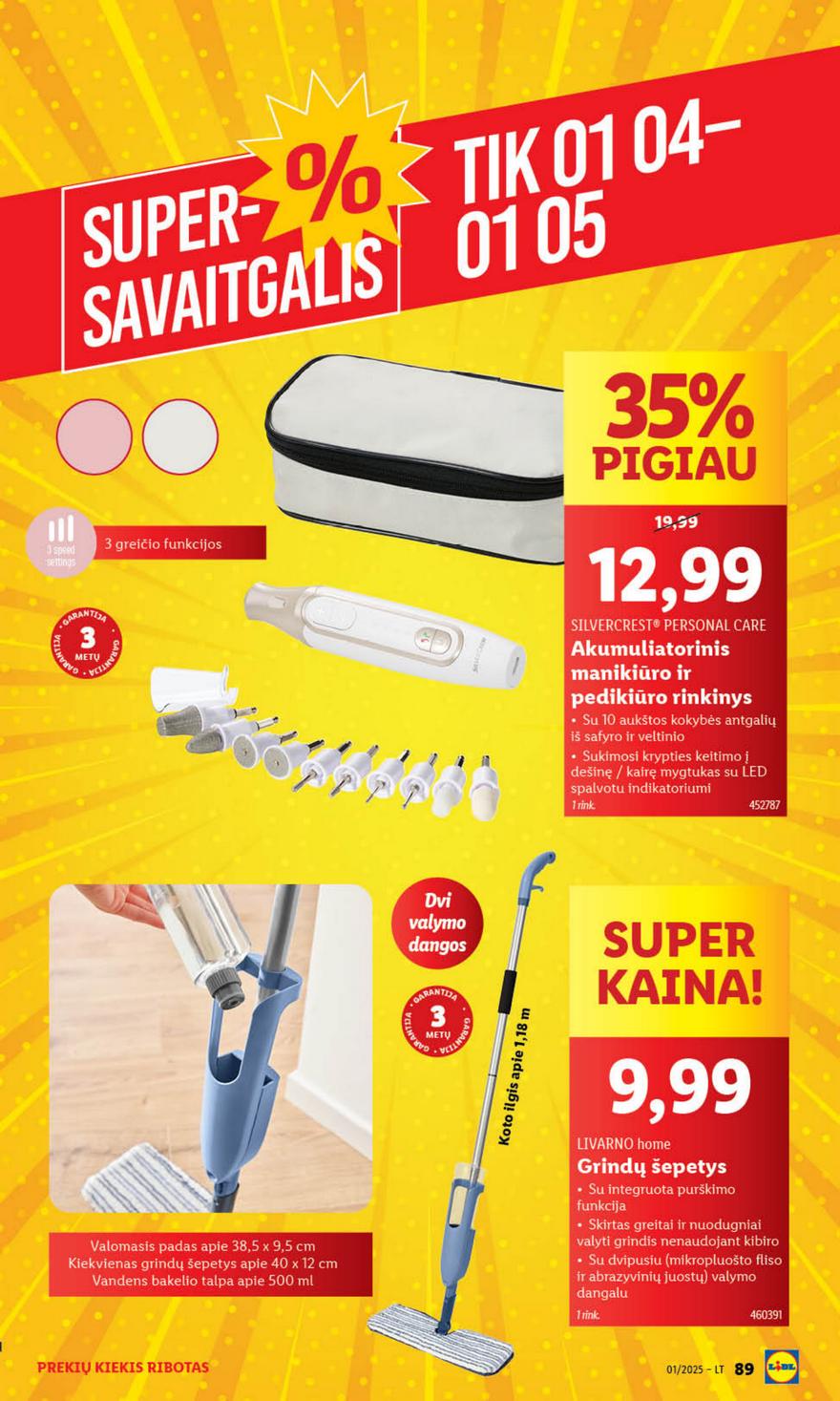Lidl leidinys akcijos nuo 
  2024-12-26 iki 
  2024-12-31 | Leidinukas.lt puslapis 87