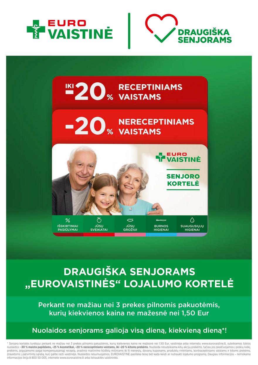 Euro vaistinė leidinys akcijos nuo 
  2023-03-02 iki 
  2023-03-31 | Leidinukas.lt puslapis 40