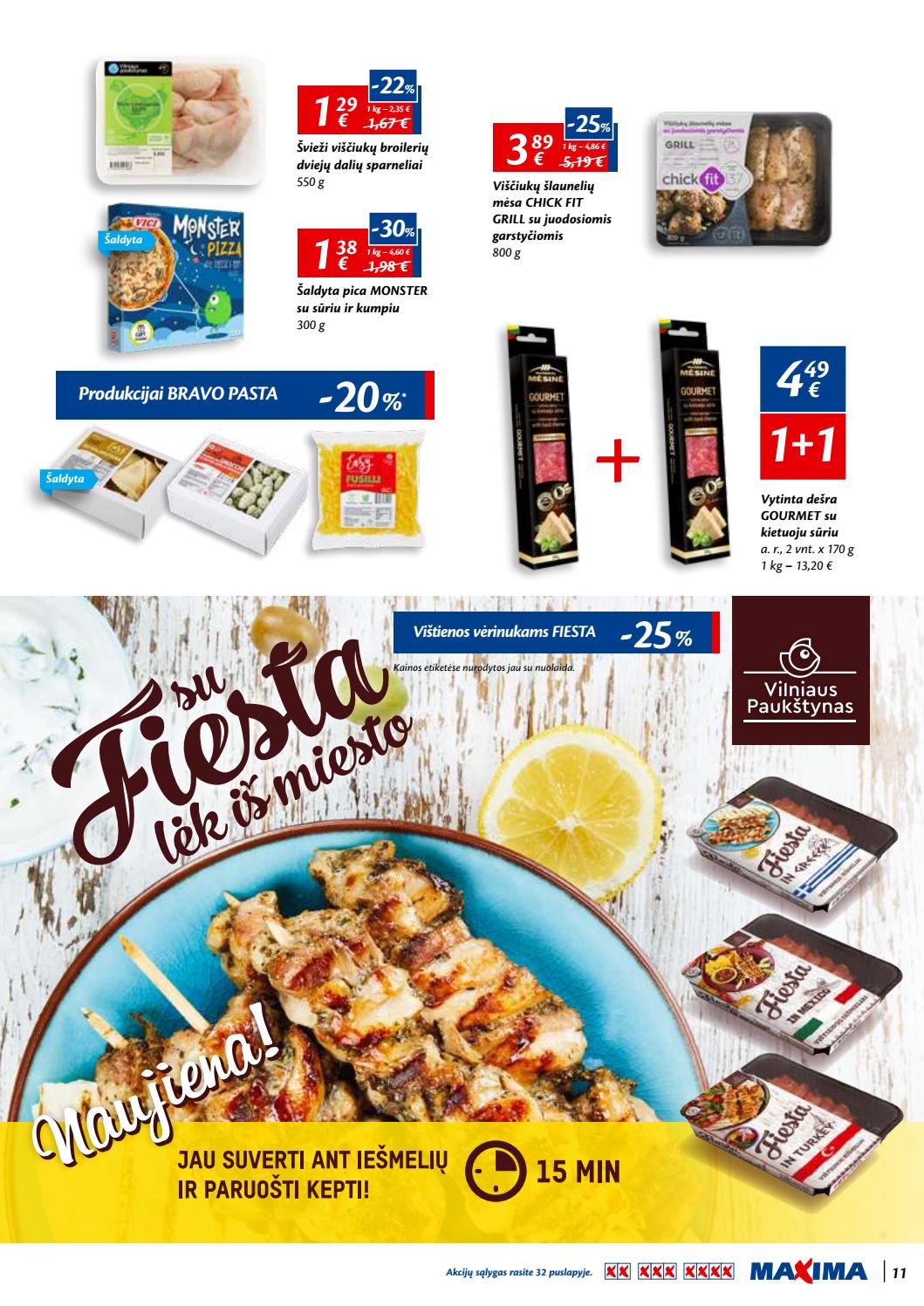 Maxima kaininis leidinys akcijos nuo 
  2019-06-06 iki 
  2019-06-19 | Leidinukas.lt puslapis 11