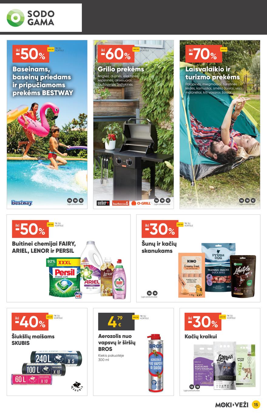 Moki veži leidinys akcijos nuo 
  2025-07-24 iki 
  2025-08-19 | Leidinukas.lt puslapis 15