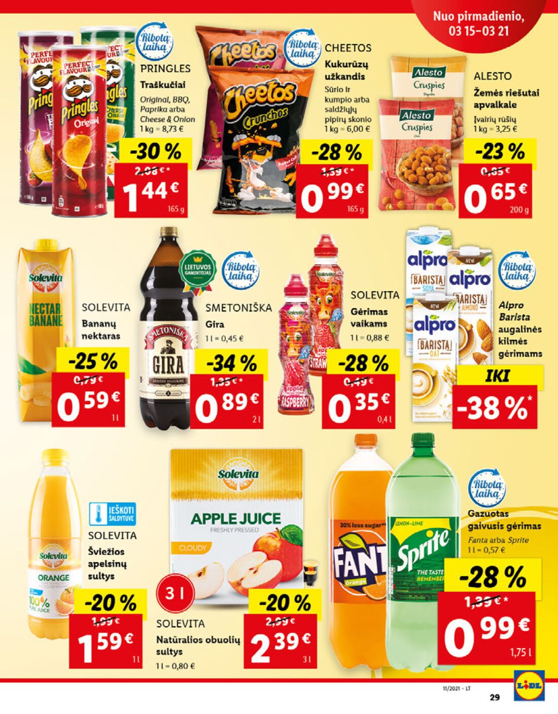 Lidl savaitinis leidinys akcijos nuo 
  0021-03-15 iki 
  2021-03-21 | Leidinukas.lt puslapis 29