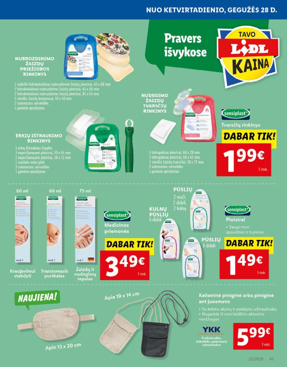 Lidl savaitinis leidinys akcijos nuo 
  2020-05-25 iki 
  2020-05-31 | Leidinukas.lt puslapis 45