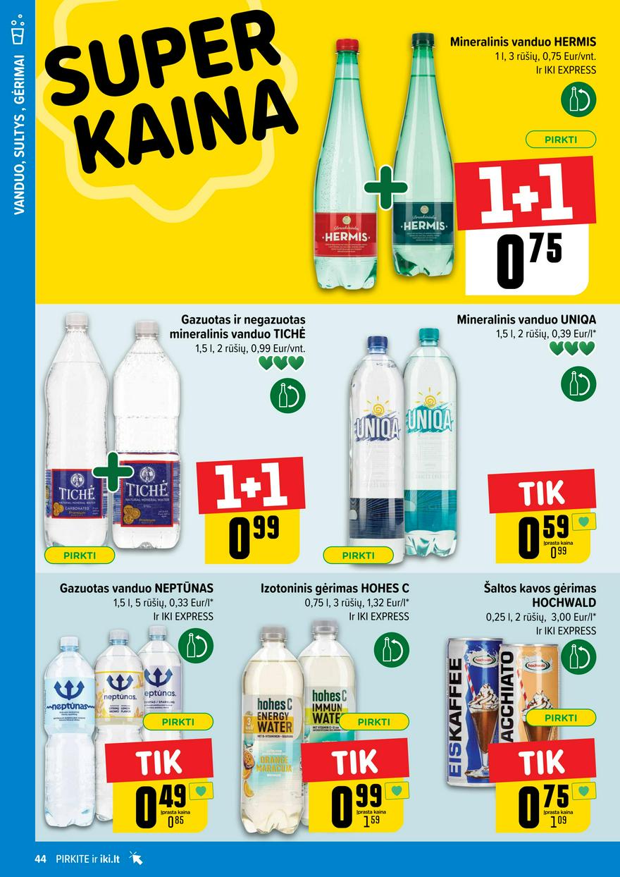 Iki leidinys 12 akcijos nuo 
  2025-03-17 iki 
  2025-03-23 | Leidinukas.lt puslapis 44
