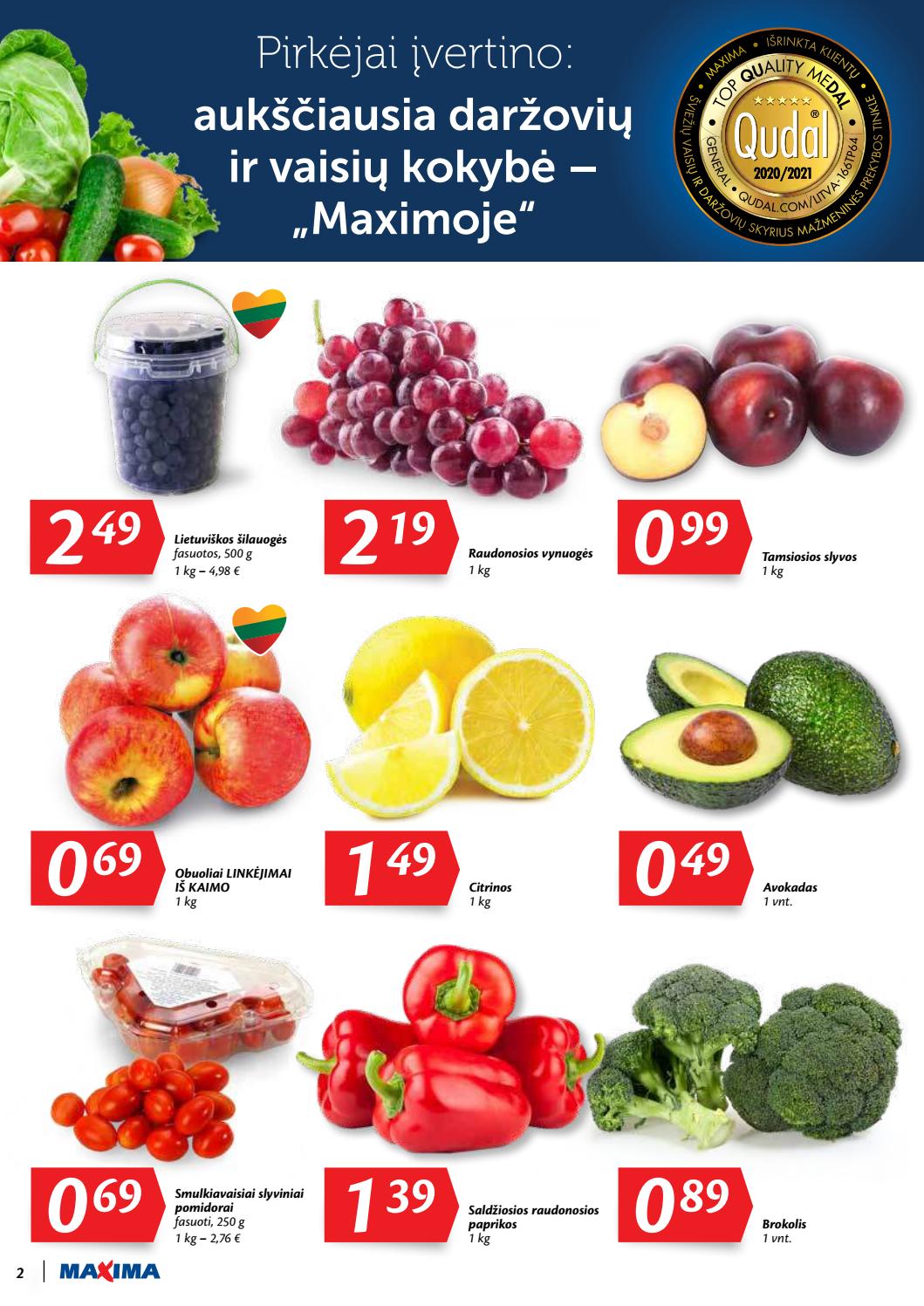Maxima kaininis leidinys akcijos nuo 
  2020-08-11 iki 
  2020-08-17 | Leidinukas.lt puslapis 2