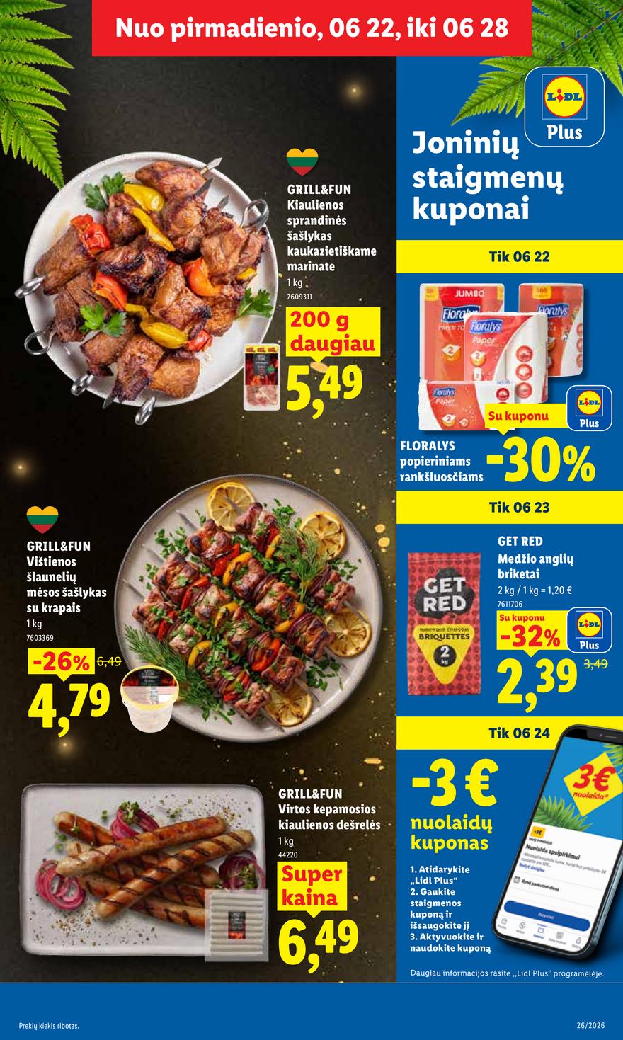 Lidl leidinys akcijos nuo 
  2026-06-22 iki 
  2026-06-28 | Leidinukas.lt puslapis 11