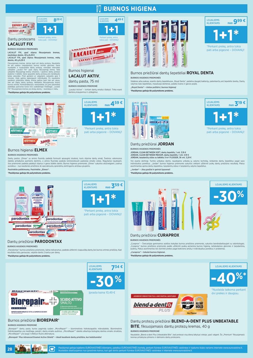 Euro vaistinė katalogas akcijos nuo
2025-07-01 iki
2025-07-31 | Leidinukas.lt puslapis 28