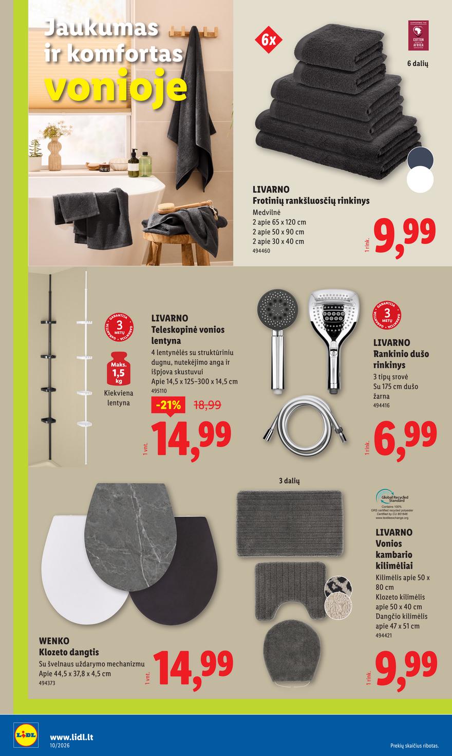Lidl leidinys naujas akcijos nuo 
  2026-03-02 iki 
  2026-03-08 | Leidinukas.lt puslapis 22