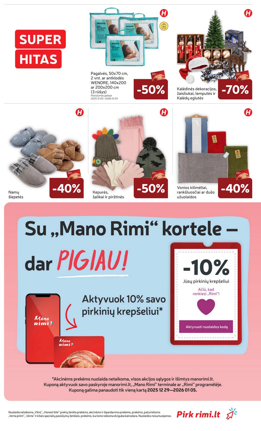 Rimi leidinys akcijos nuo 
  2025-12-29 iki 
  2026-01-05 | Leidinukas.lt puslapis 25