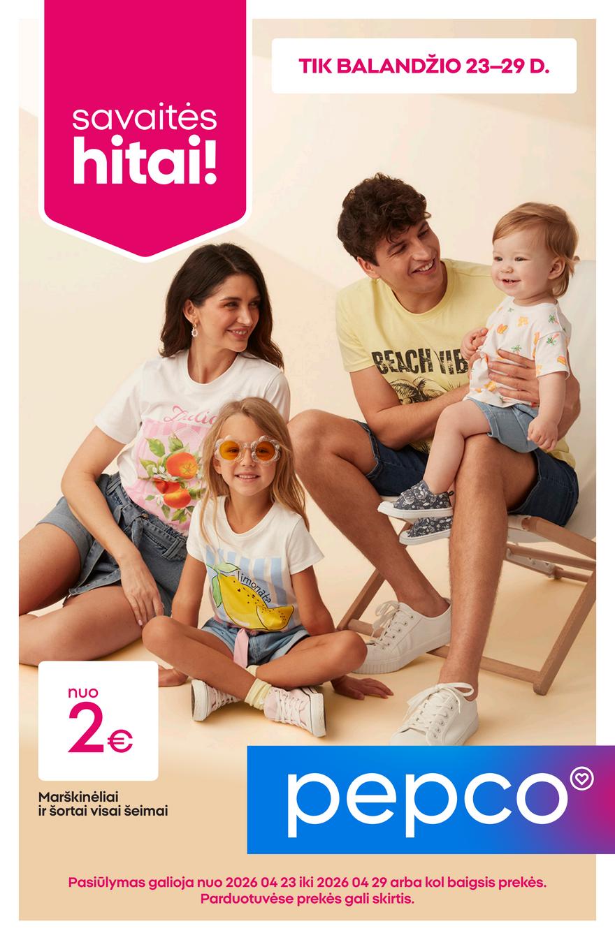 Pepco leidinys akcijos nuo 
  2026-04-23 iki 
  2026-04-29 | Leidinukas.lt puslapis 1