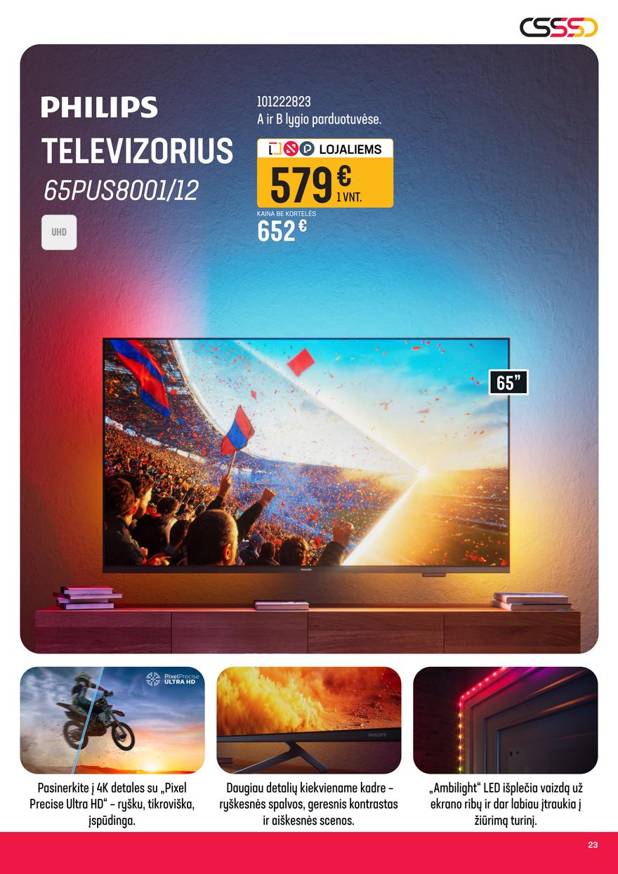 Senukai leidinys akcijos nuo 
  2026-06-03 iki 
  2026-06-29 | Leidinukas.lt puslapis 23