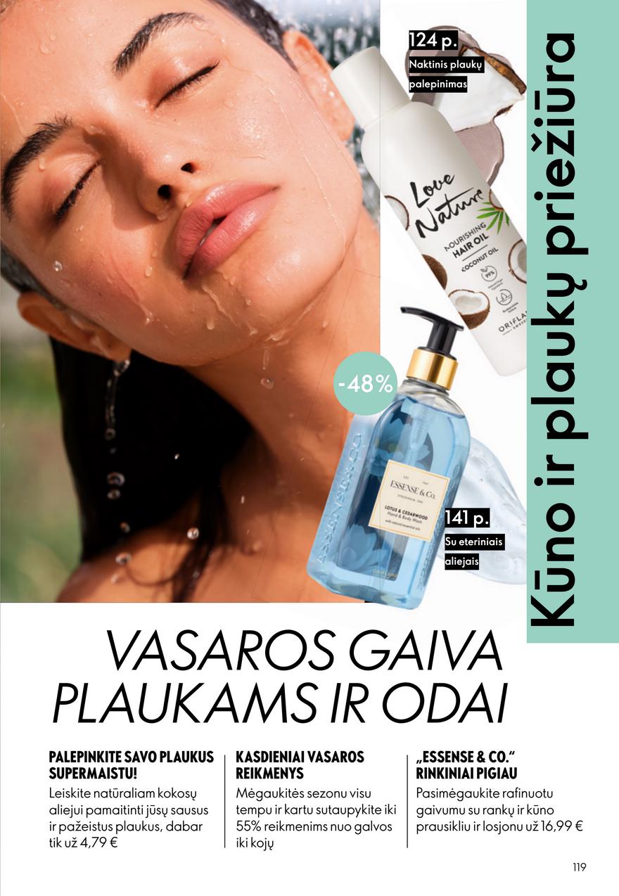 Oriflame katalogas akcijos nuo 
  2026-07-15 iki 
  2026-08-04 | Leidinukas.lt puslapis 119