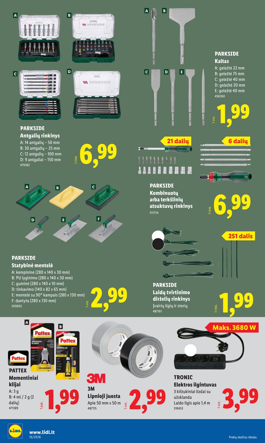 Lidl leidinys akcijos nuo 
  2026-04-13 iki 
  2026-04-19 | Leidinukas.lt puslapis 18