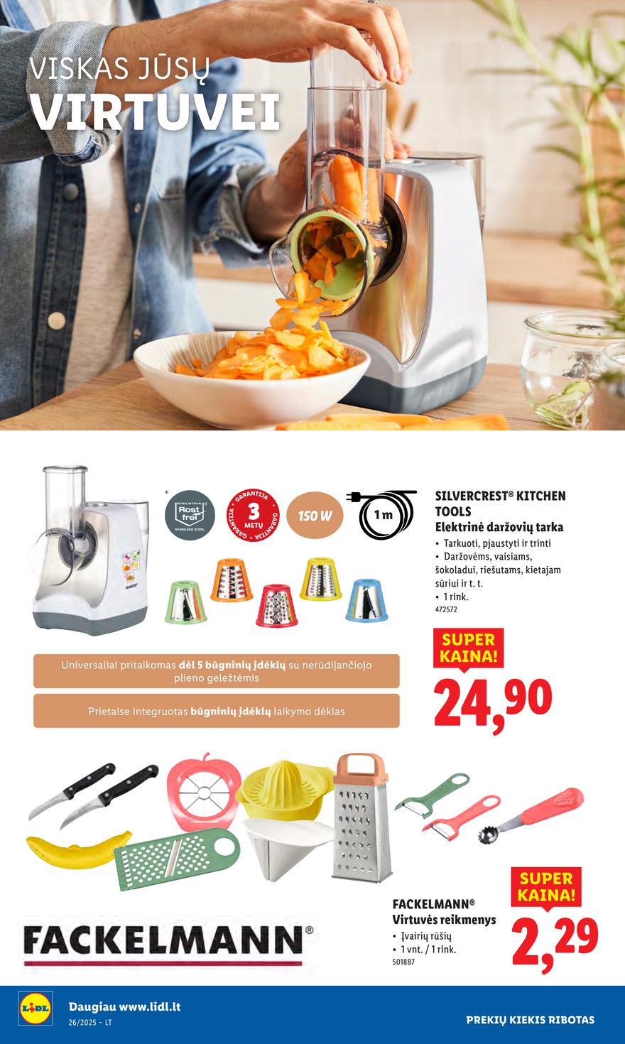 Lidl ne maisto leidinys akcijos nuo 
  2025-06-23 iki 
  2025-06-29 | Leidinukas.lt puslapis 32