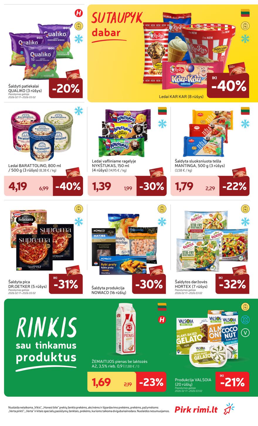 Rimi leidinys akcijos nuo 
  2026-02-17 iki 
  2026-02-23 | Leidinukas.lt puslapis 17