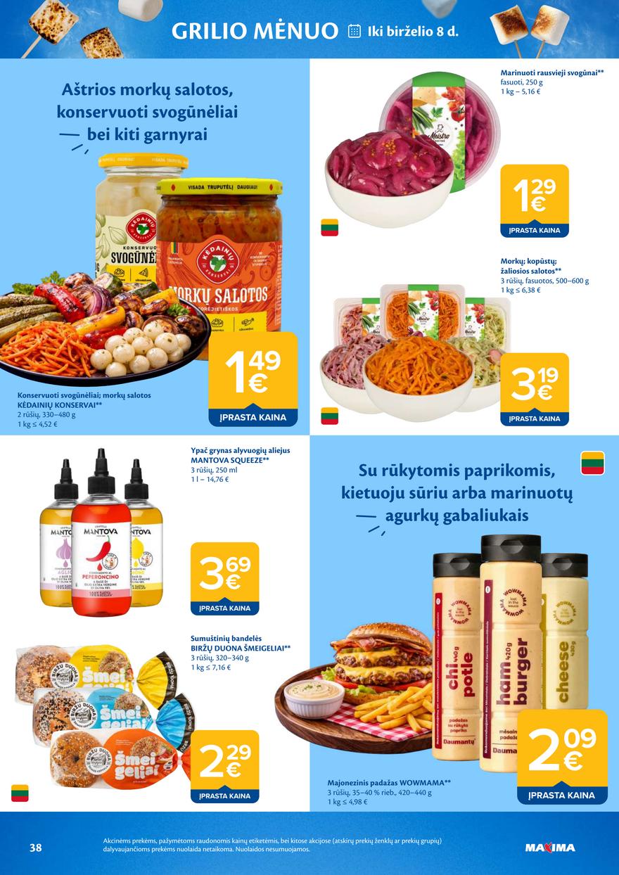 Maxima leidinys akcijos nuo 
  2026-06-02 iki 
  2026-06-08 | Leidinukas.lt puslapis 38