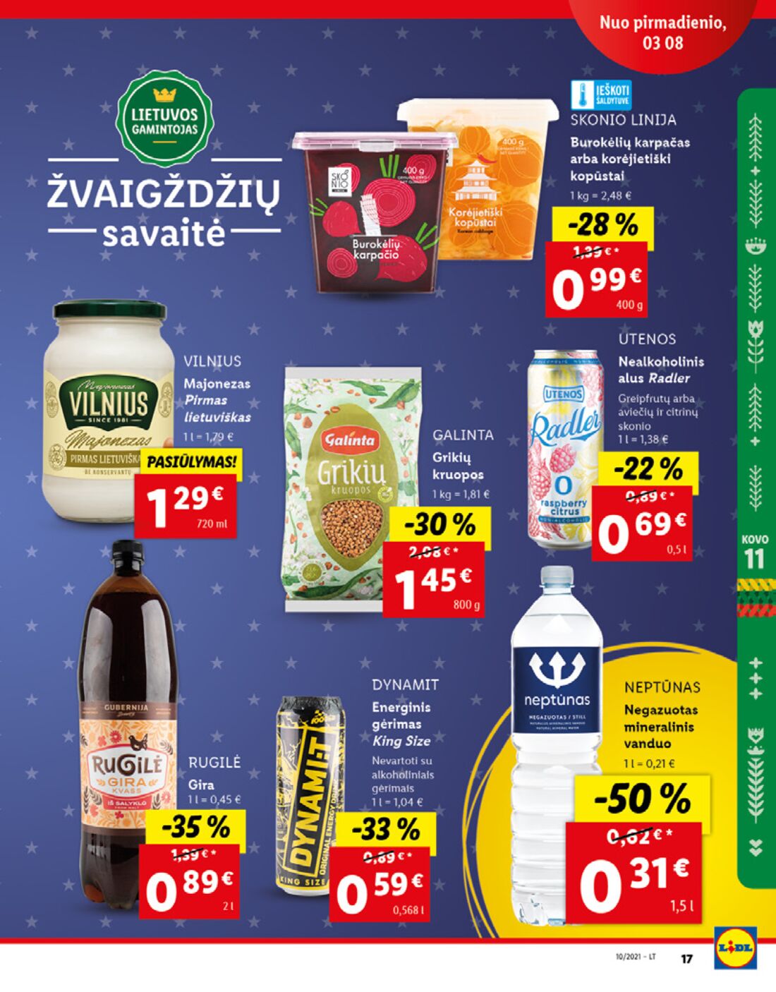 Lidl savaitinis leidinys akcijos nuo 
  2021-03-08 iki 
  2021-03-14 | Leidinukas.lt puslapis 17