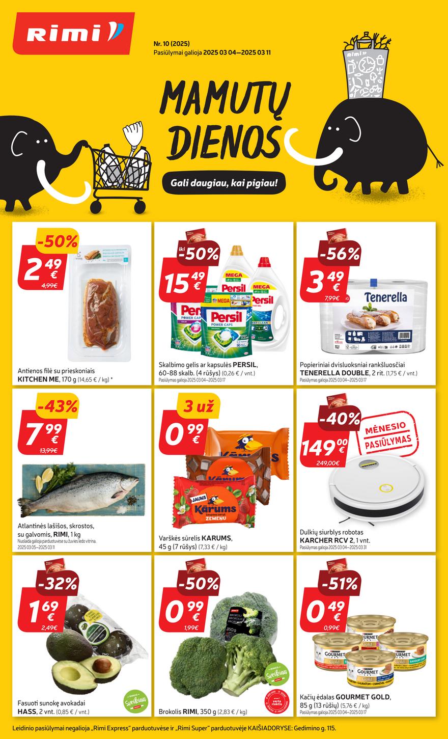 Rimi savaitinis leidinys 11 akcijos nuo 
  2025-03-04 iki 
  2025-04-11 | Leidinukas.lt puslapis 1