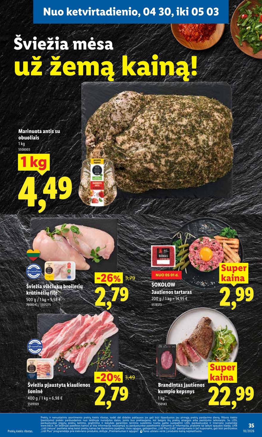 Lidl leidinys naujas akcijos nuo 
  2026-04-27 iki 
  2026-05-03 | Leidinukas.lt puslapis 37
