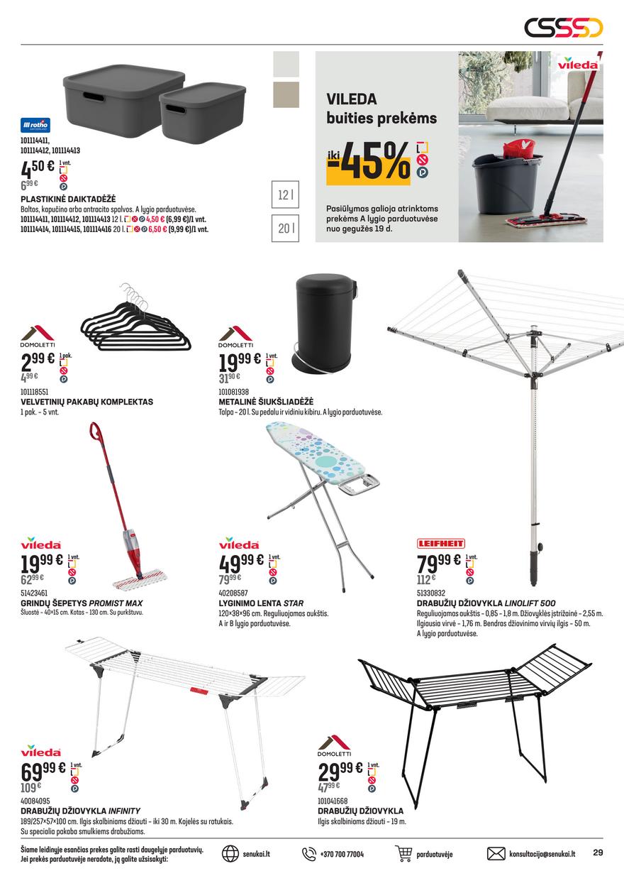 Senukai leidinys akcijos nuo 
  2025-05-15 iki 
  2025-06-16 | Leidinukas.lt puslapis 29