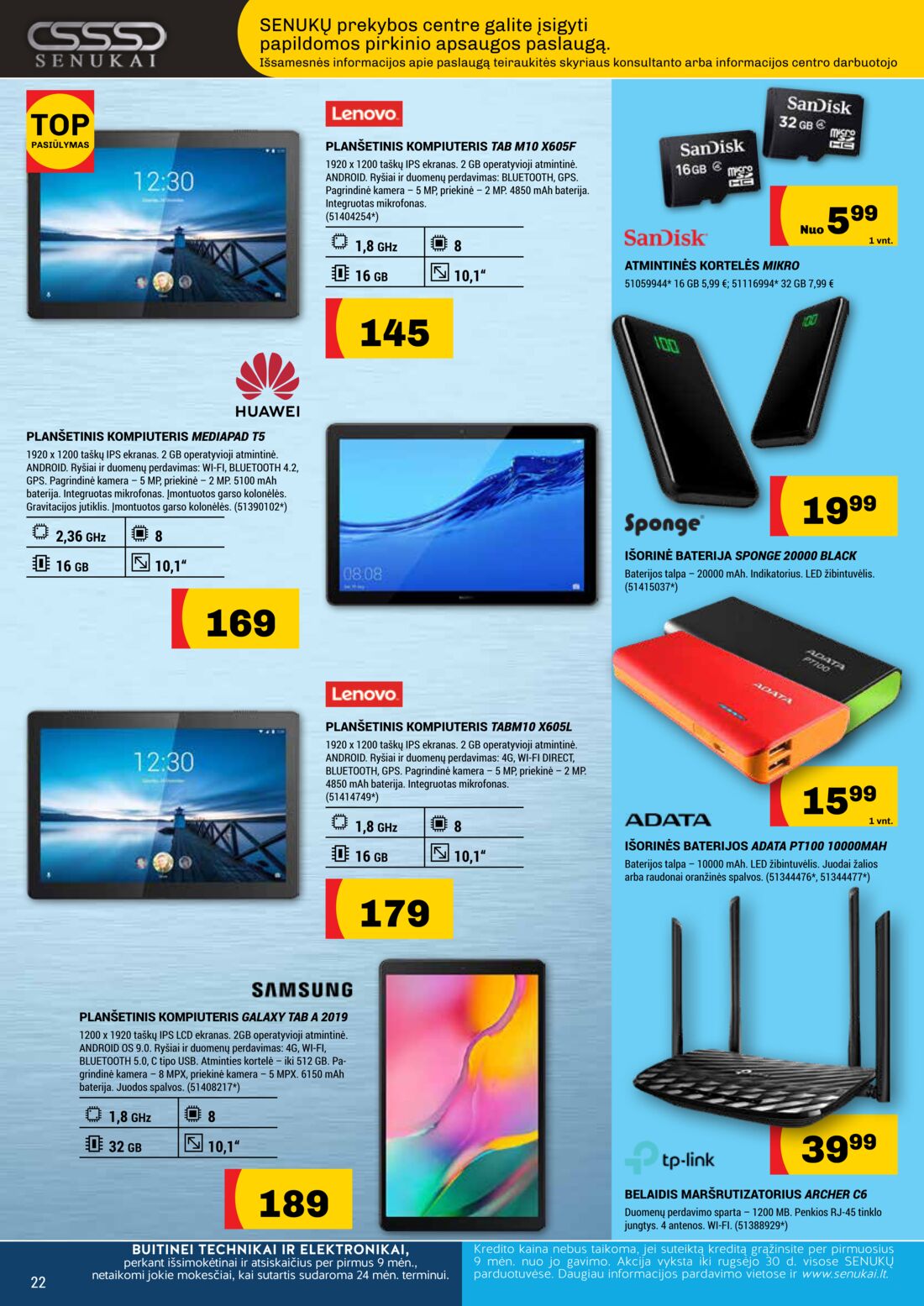 Senukai reklaminis leidinys akcijos nuo 
  2019-09-05 iki 
  2019-09-30 | Leidinukas.lt puslapis 22