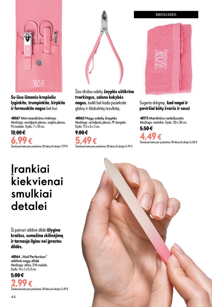Oriflame katalogas akcijos nuo 
  2026-07-15 iki 
  2026-08-04 | Leidinukas.lt puslapis 44