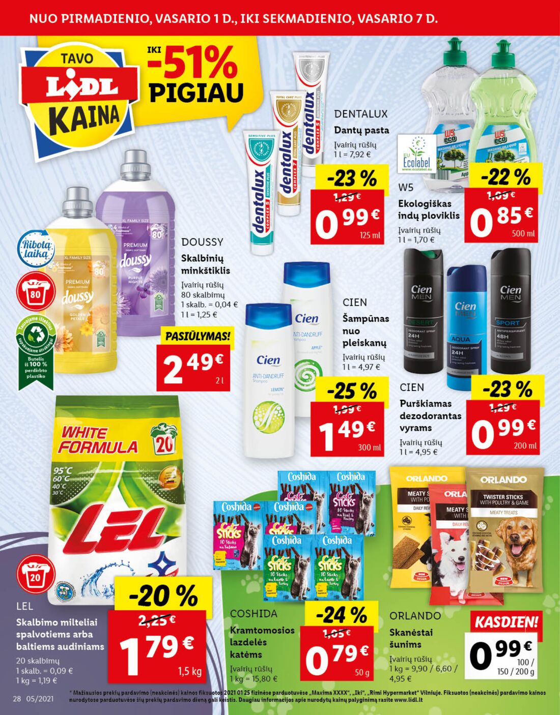 Lidl savaitinis leidinys akcijos nuo 
  2021-02-01 iki 
  2021-02-07 | Leidinukas.lt puslapis 28
