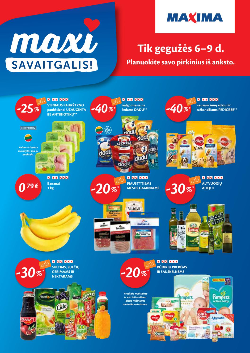 Maxima kaininis leidinys akcijos nuo 
  2021-05-04 iki 
  2021-05-10 | Leidinukas.lt puslapis 32