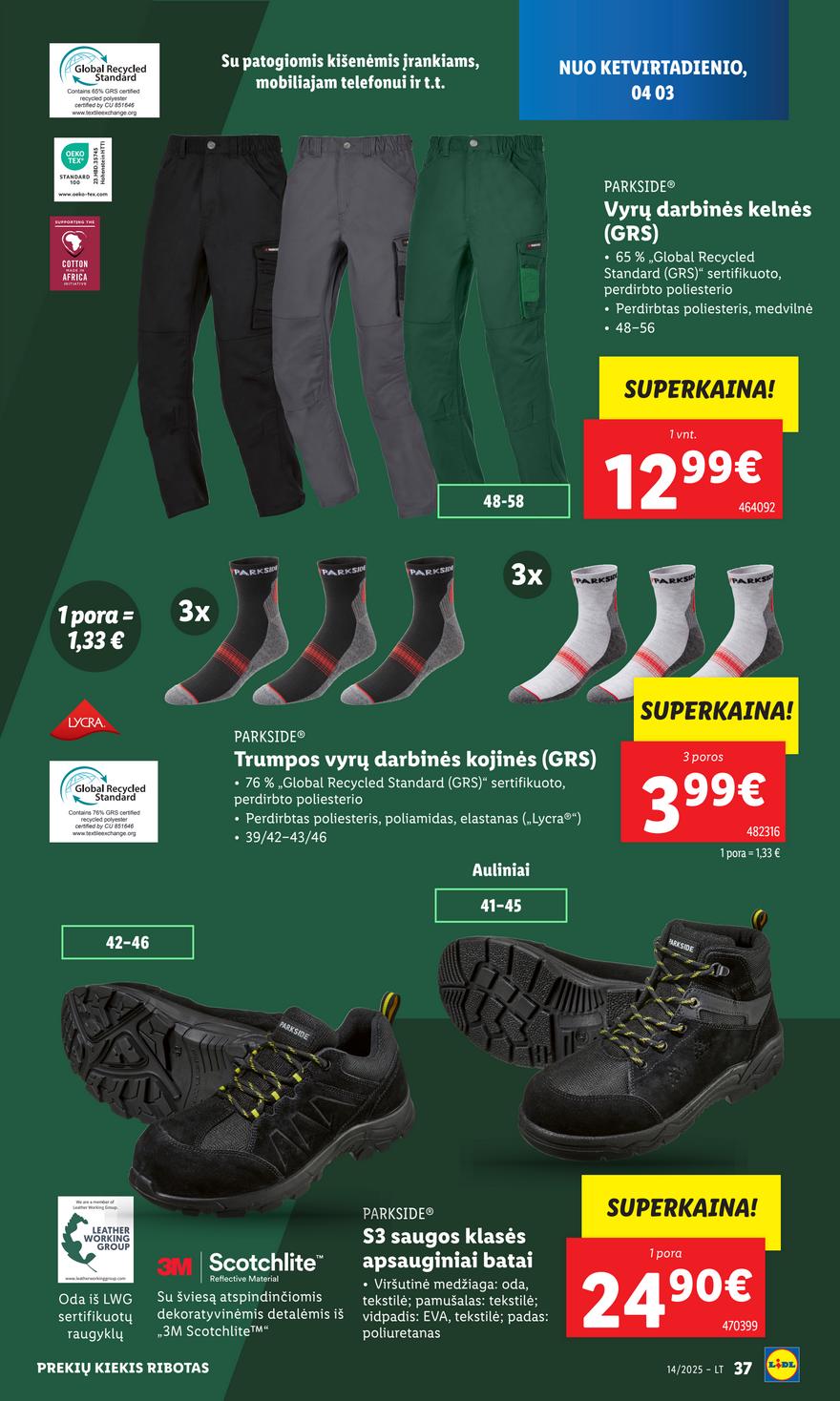 Lidl ne maisto leidinys akcijos nuo 
  2025-03-31 iki 
  2025-04-06 | Leidinukas.lt puslapis 37