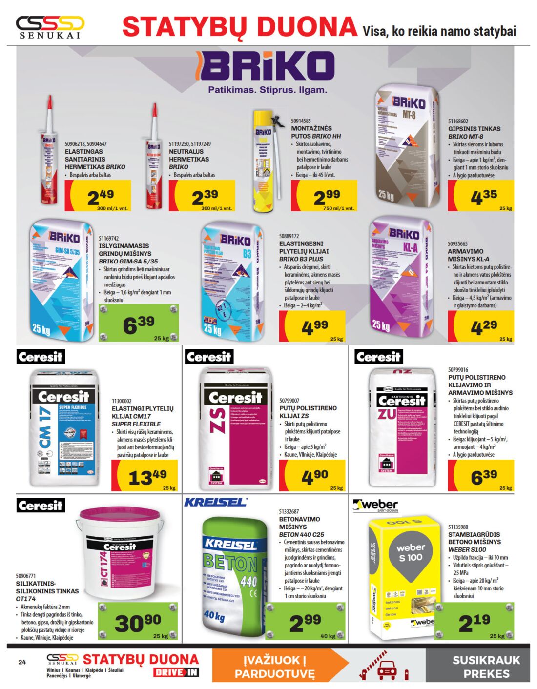 Senukai reklaminis leidinys akcijos nuo 
  2019-08-29 iki 
  2019-09-16 | Leidinukas.lt puslapis 24