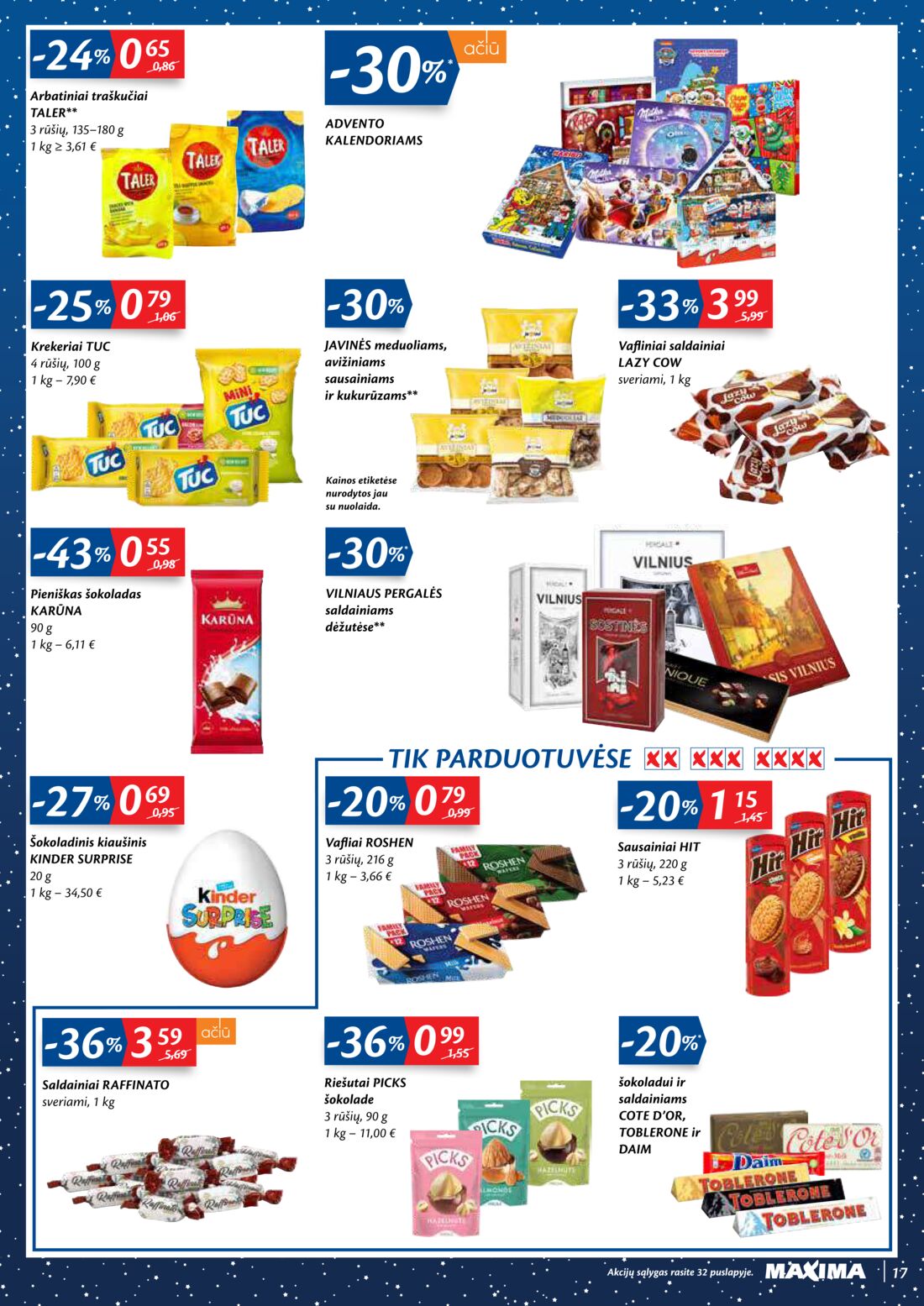Maxima kaininis leidinys akcijos nuo 
  2020-11-24 iki 
  2020-11-30 | Leidinukas.lt puslapis 17