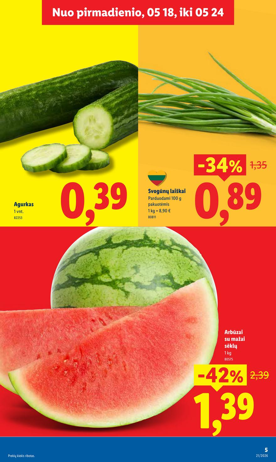 Lidl leidinys akcijos nuo 
  2026-05-18 iki 
  2026-05-24 | Leidinukas.lt puslapis 5