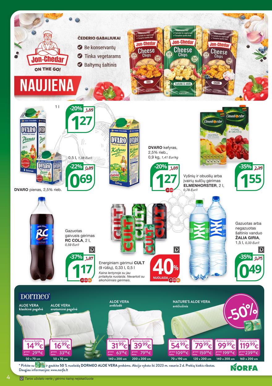 Norfos kaininis leidinys akcijos nuo 
  2023-01-05 iki 
  2023-01-11 | Leidinukas.lt puslapis 4