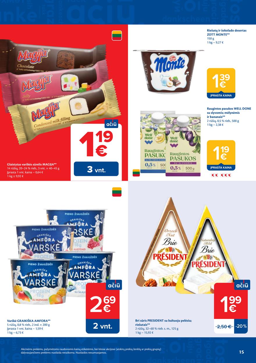 Maxima leidinys akcijos nuo 
  2026-06-09 iki 
  2026-06-15 | Leidinukas.lt puslapis 15