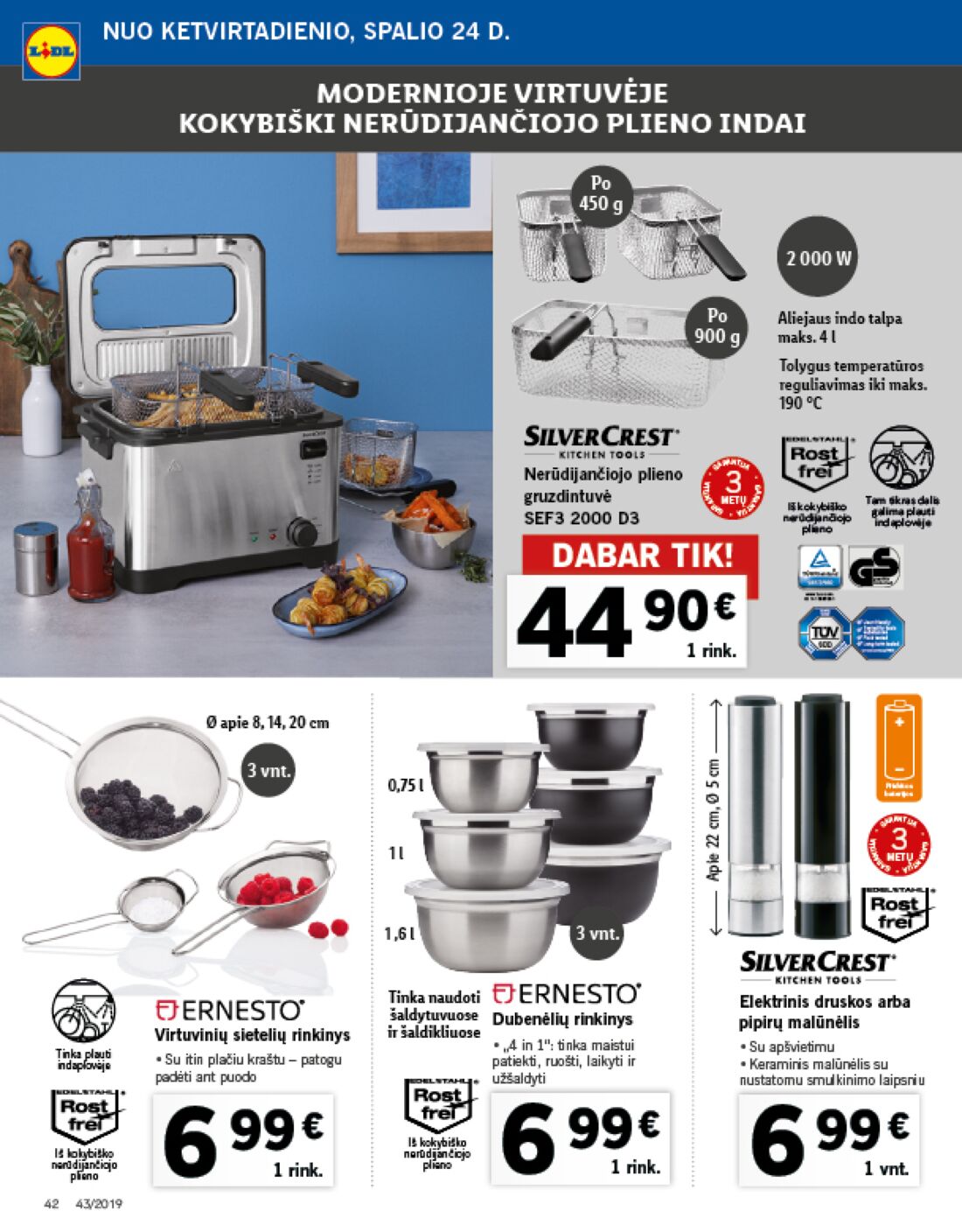 Lidl savaitinis leidinys akcijos nuo 
  2019-10-21 iki 
  2019-10-27 | Leidinukas.lt puslapis 42