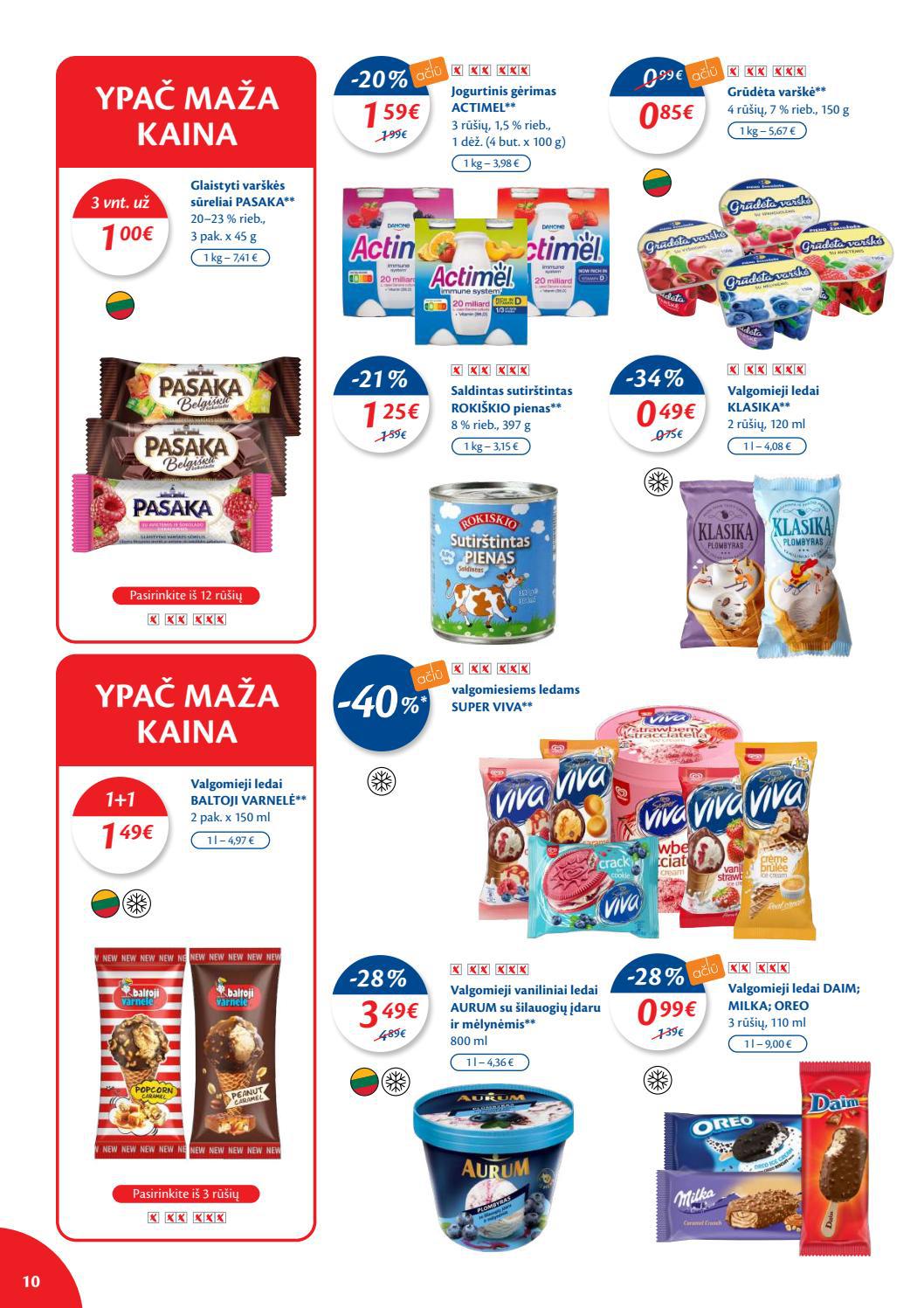 Maxima kaininis leidinys akcijos nuo 
  2021-10-19 iki 
  2021-10-25 | Leidinukas.lt puslapis 10