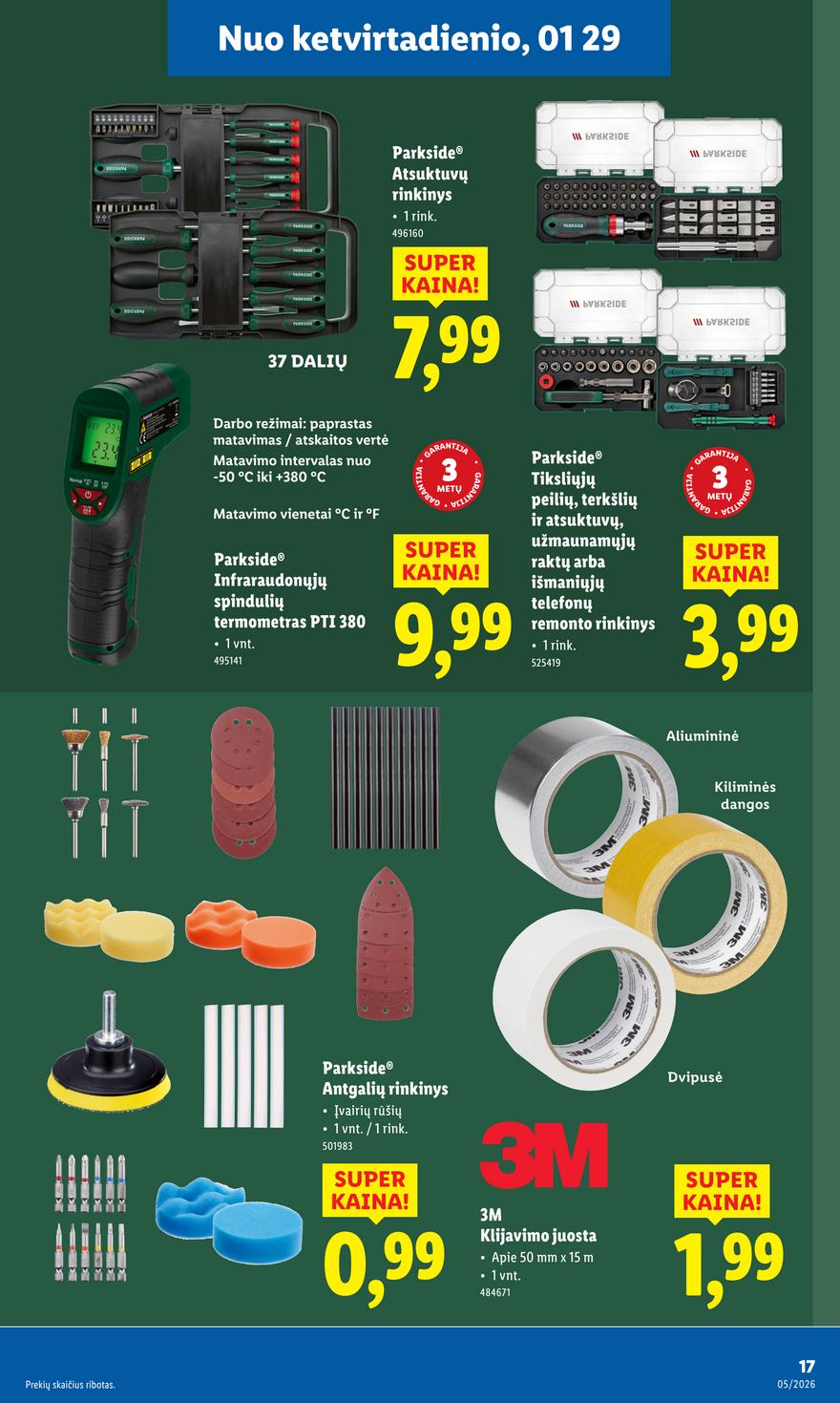 Lidl leidinys akcijos nuo 
  2026-01-26 iki 
  2026-02-01 | Leidinukas.lt puslapis 17