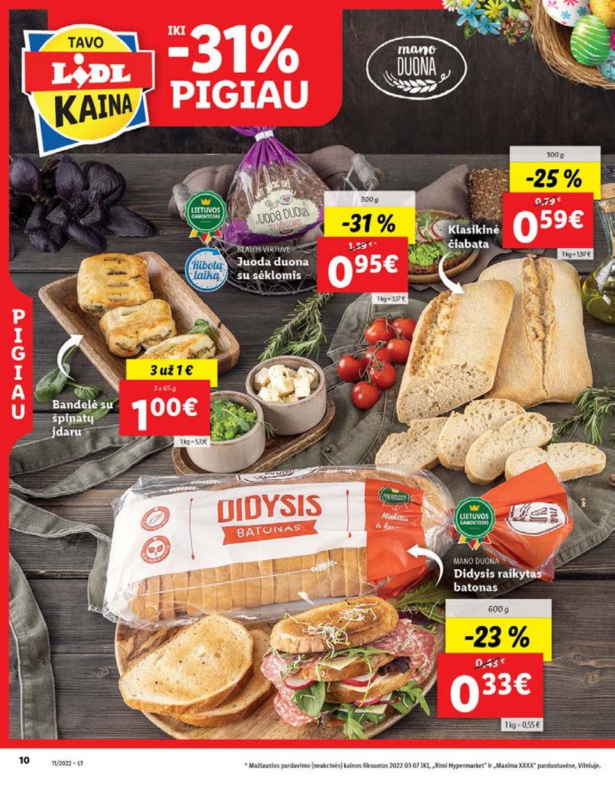 Ldil maisto leidinys akcijos nuo 
  2022-03-14 iki 
  2022-03-20 | Leidinukas.lt puslapis 10