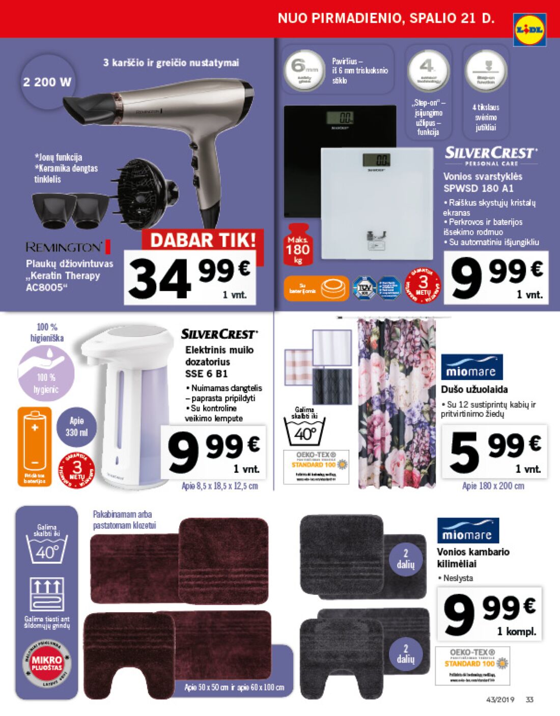 Lidl savaitinis leidinys akcijos nuo 
  2019-10-21 iki 
  2019-10-27 | Leidinukas.lt puslapis 33